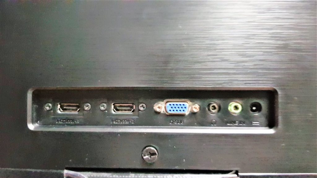 BenQ EW277HDR Monitor ports