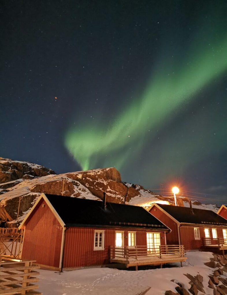 With a long exposure and the P30 series super Night mode, users can take fantastic shots after dusk of the aurora borealis