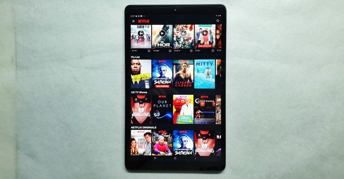 Review Galaxy Tab A 10 1 2019 Slick Entertainment Slate