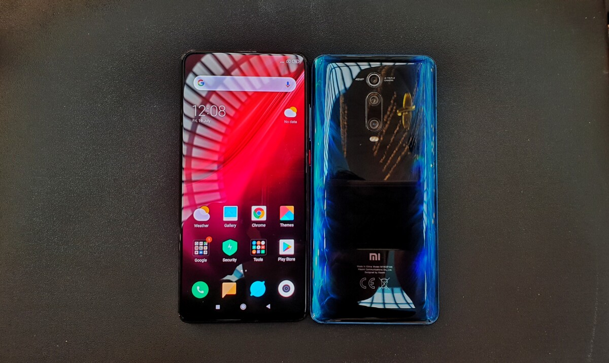Mi 9T front and rear