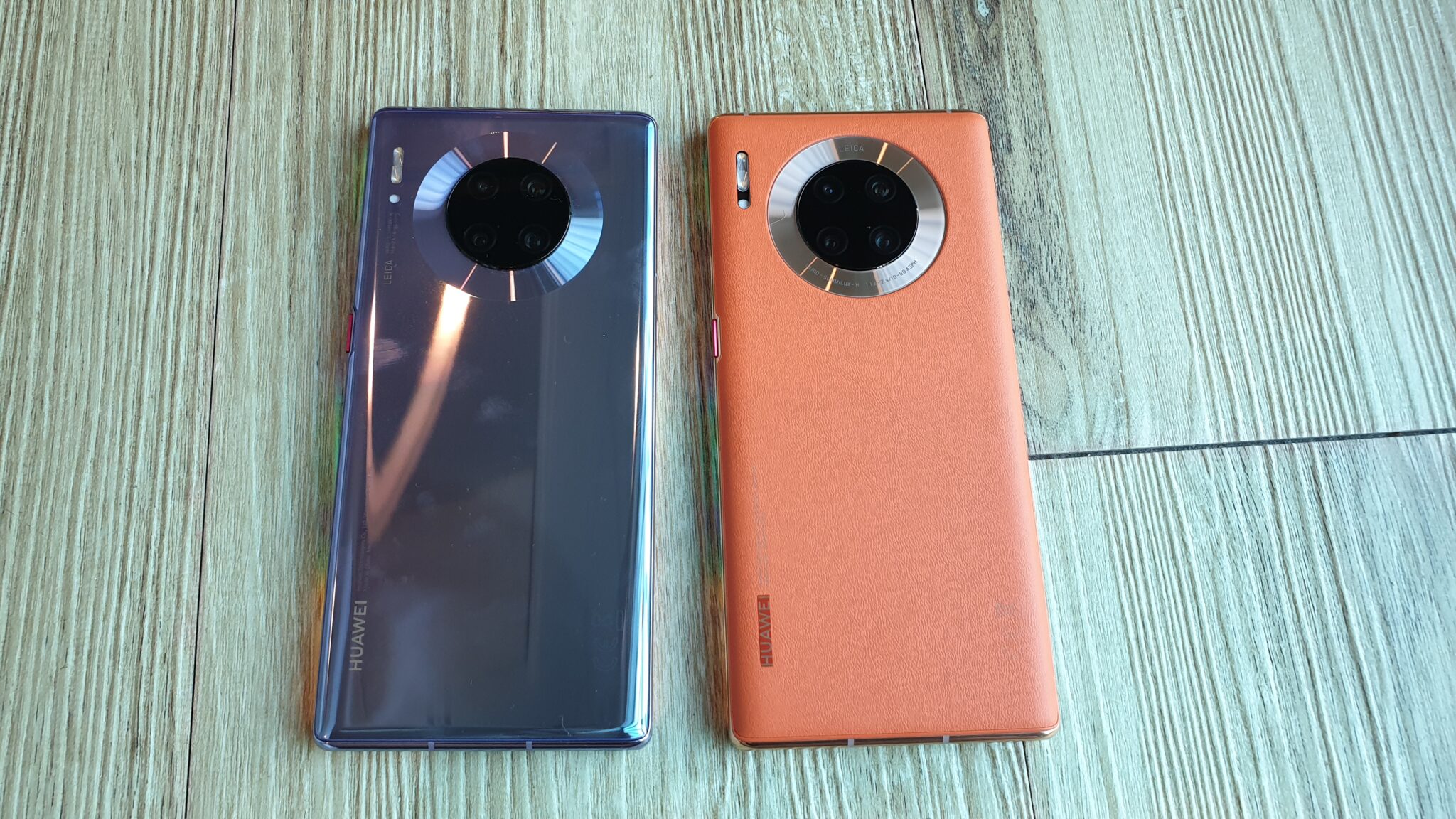 Mate 30 Pro side by side