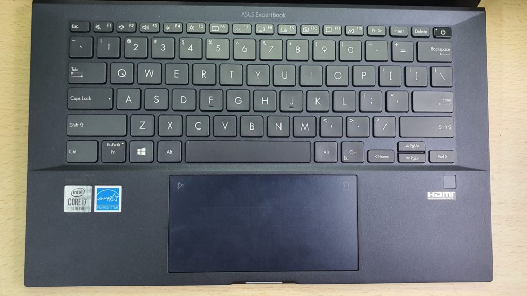 Asus ExpertBook B9 B9450 keyboard
