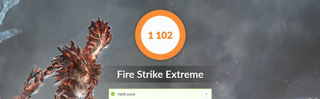 Asus zenbook Ux325 benchmark fire strike extreme