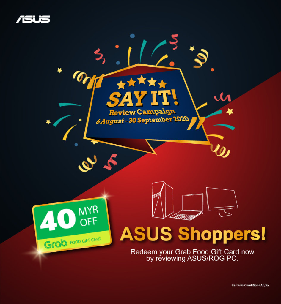asus say it review campaign