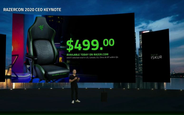 Razer Iskur gaming chair price