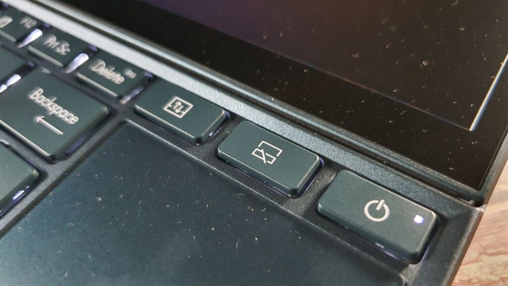 ZenBook Duo 14 UX482 shortcuts
