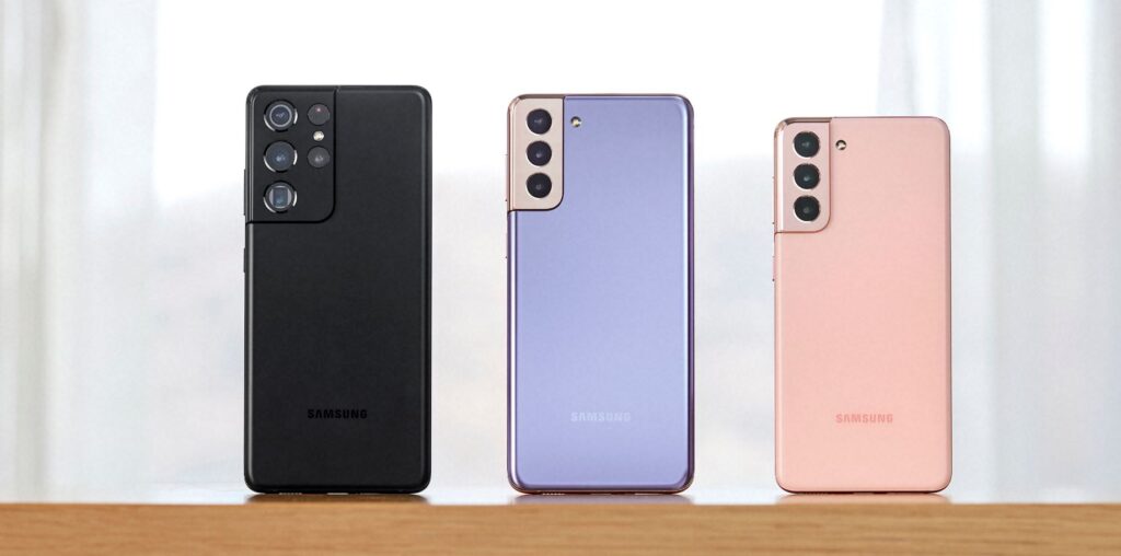 Samsung Galaxy S21 series cameras