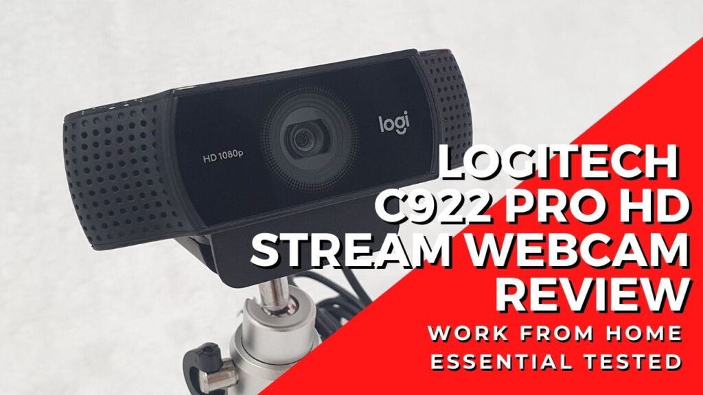 Logitech C922 Pro HD Stream Webcam Review - The Work from Home Essential 1