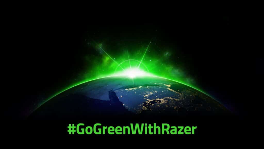 #GoGreenWithRazer logo