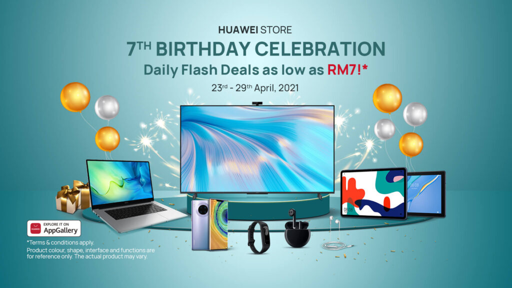Huawei Store Online 7th Online Birthday