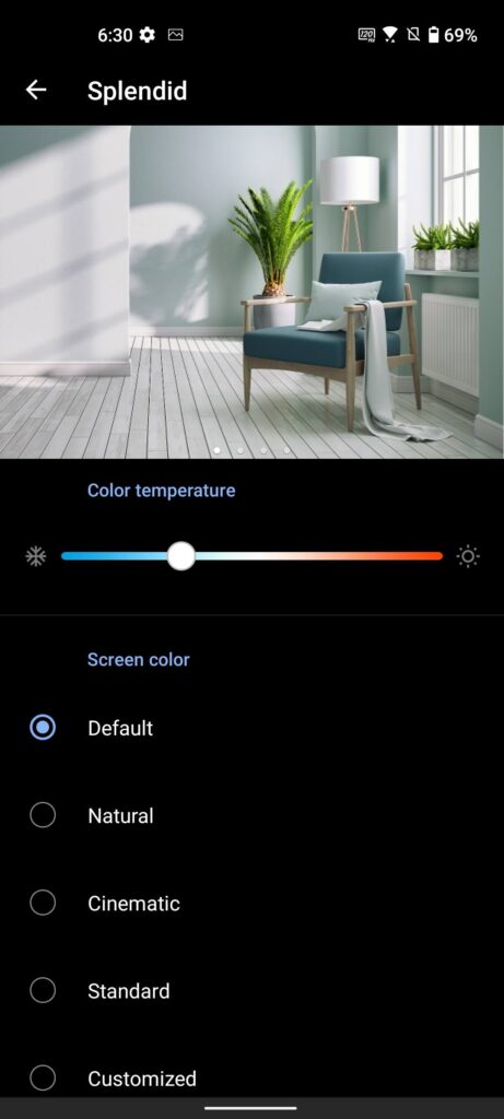 ASUS Zenfone 8 review colour calibration