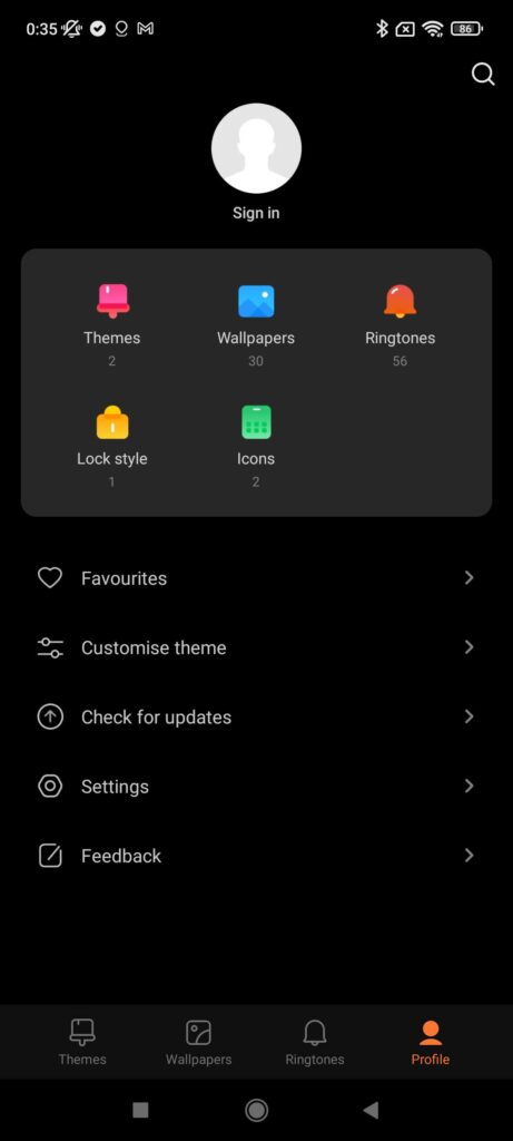 Xiaomi Redmi Note 10S Review theme manager 3