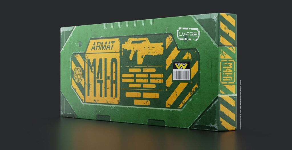 Nerf LMTD Aliens M41-A Blaster box