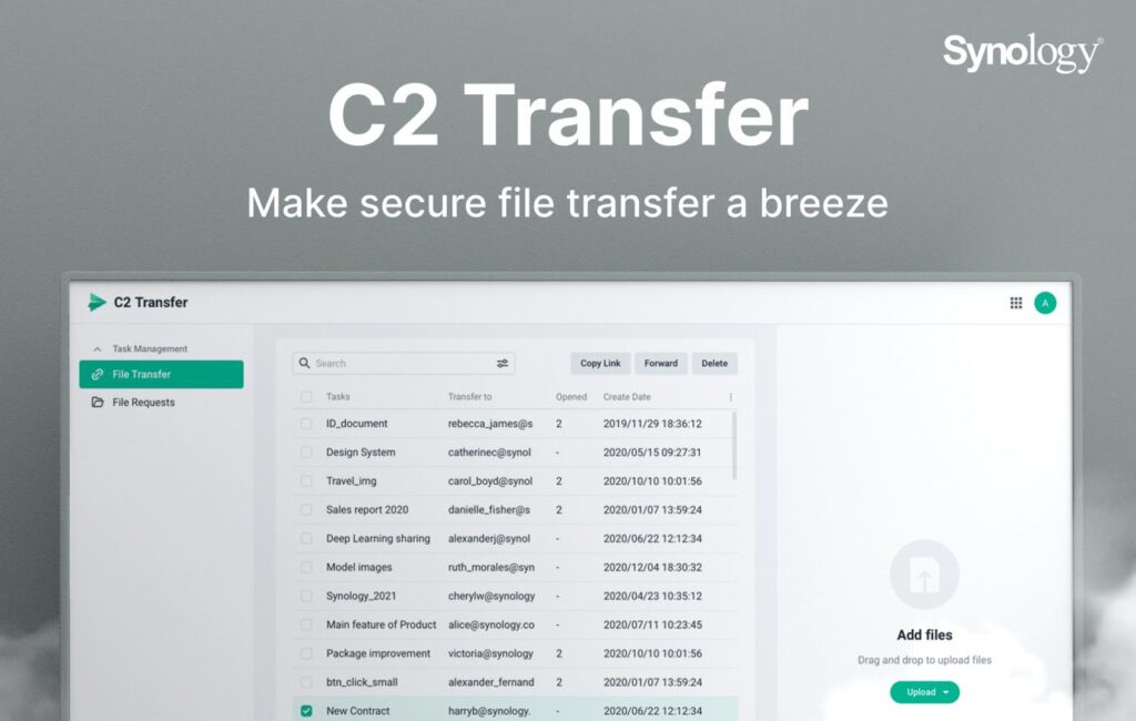 Synology C2 Transfer cover