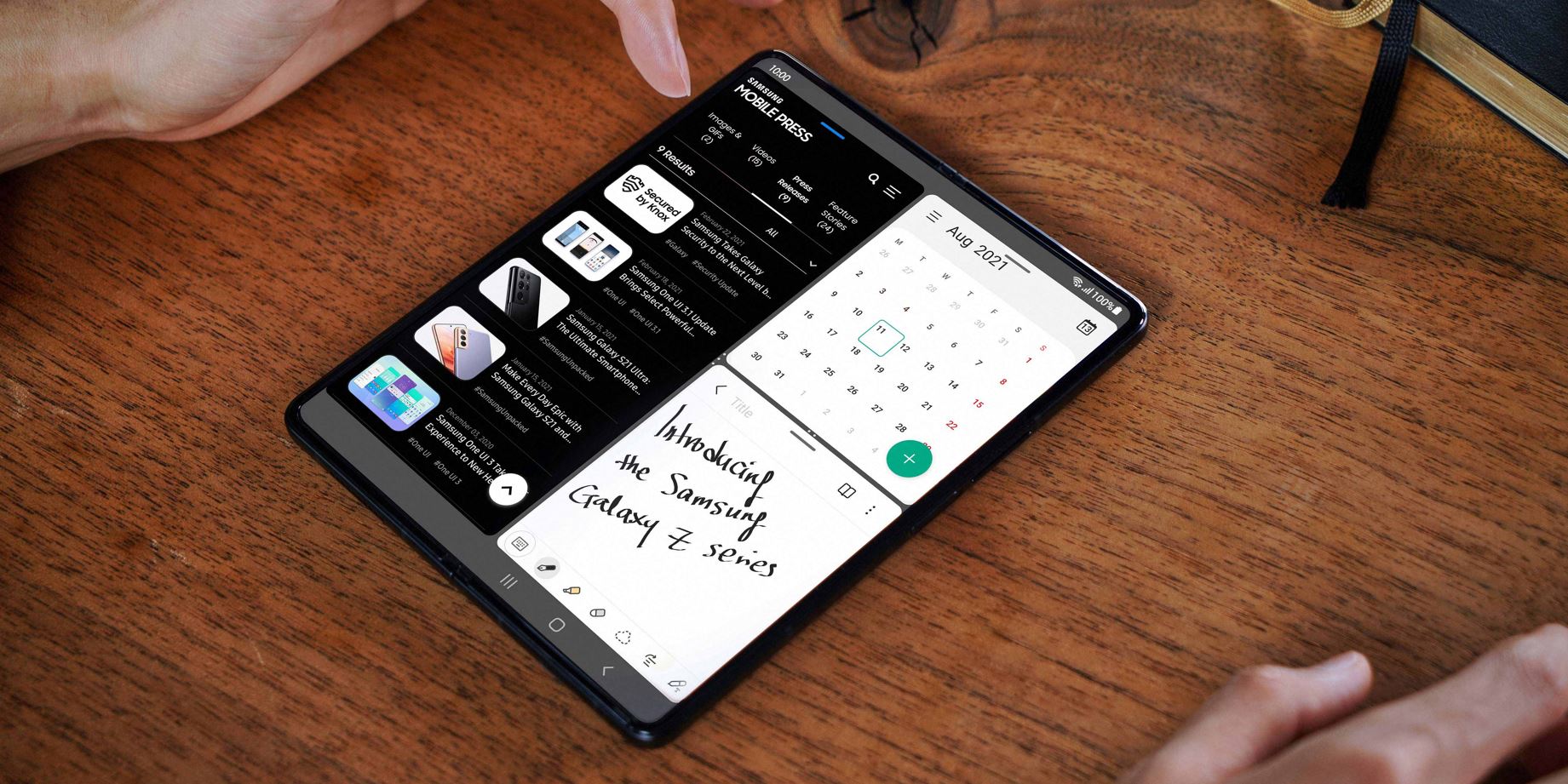 Samsung Galaxy Z Fold3 5G is your perfect work partner multitasking