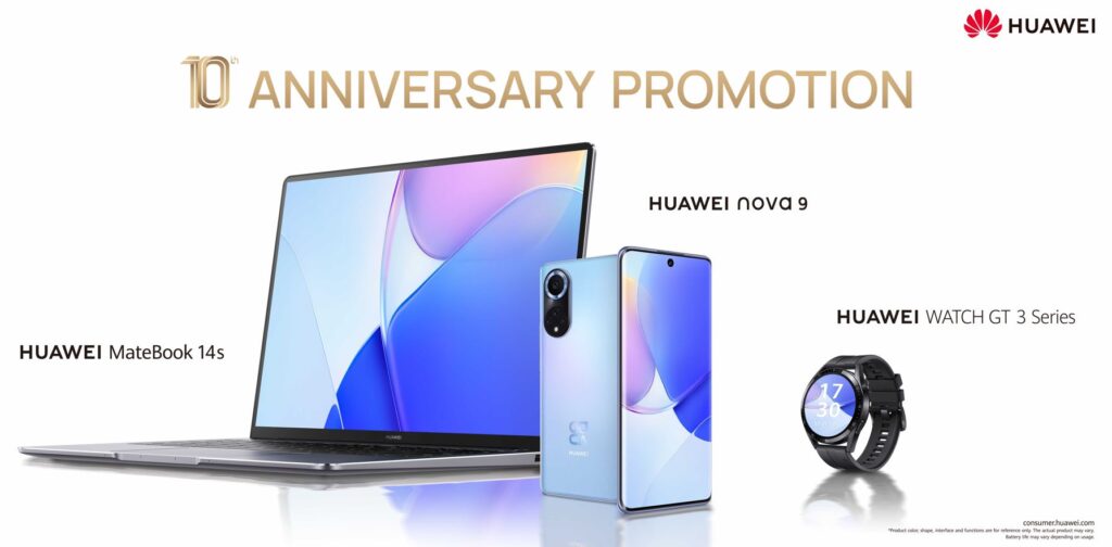 huawei anniversary promo