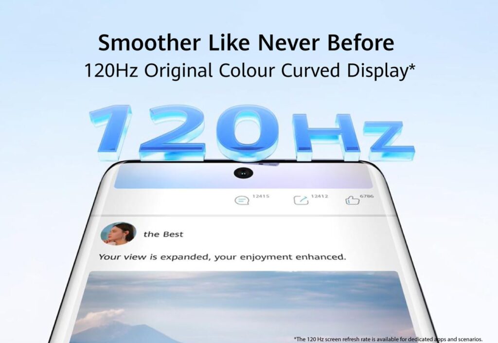  HUAWEI nova 9 Is One Of The Best Value Camera Phones in 2021 - 120hz display render