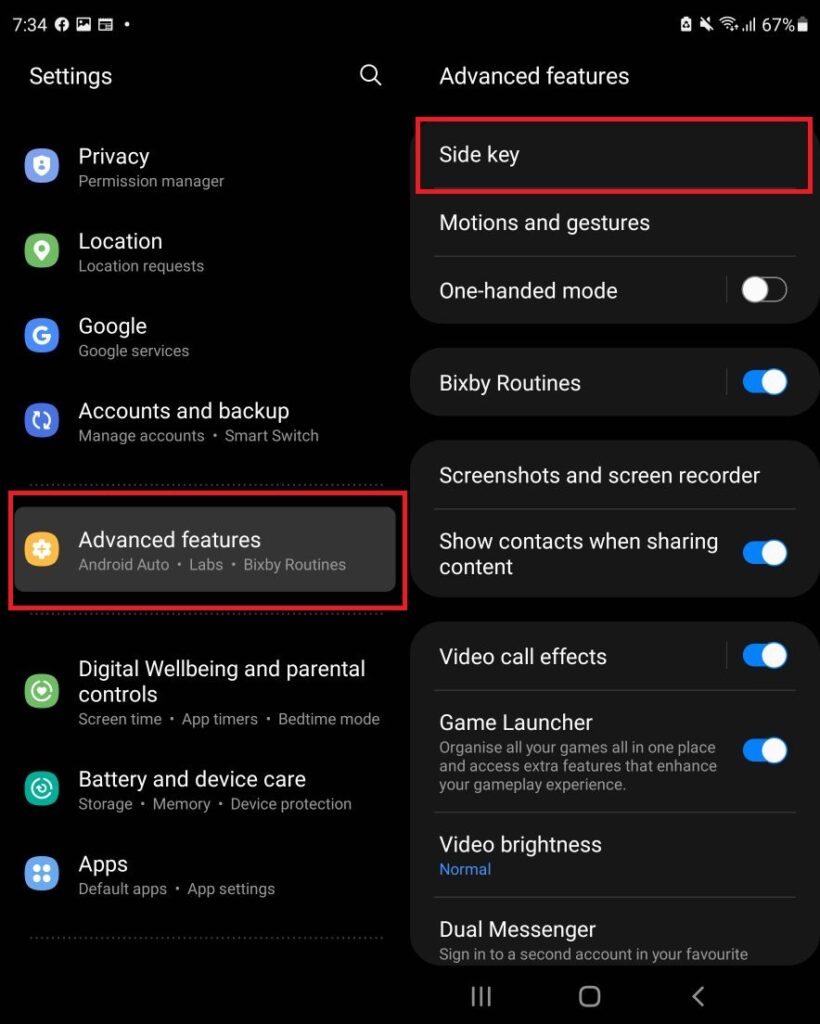 Galaxy Z Fold3 Power User Tip #1 - Customise the Side Key Button for Instant App access
