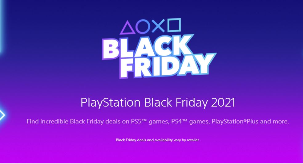 Sony PlayStation Black Friday Deals cover
