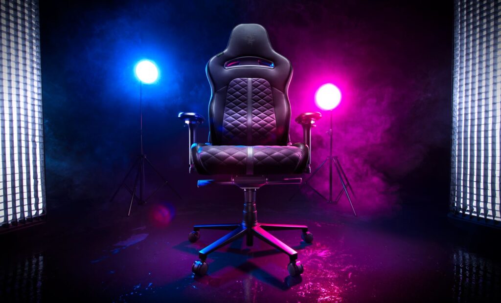 Razer Enki gaming chair front view