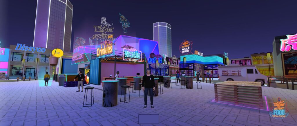 Tiger Street Food Virtual Festival virtual realm