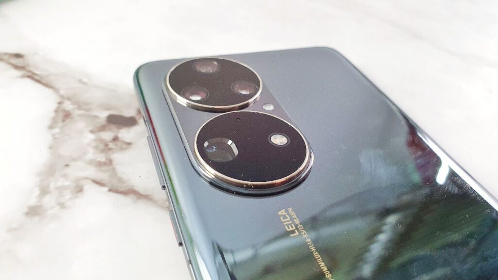 Huawei P50 Pro that’s coming to Malaysia rear close up