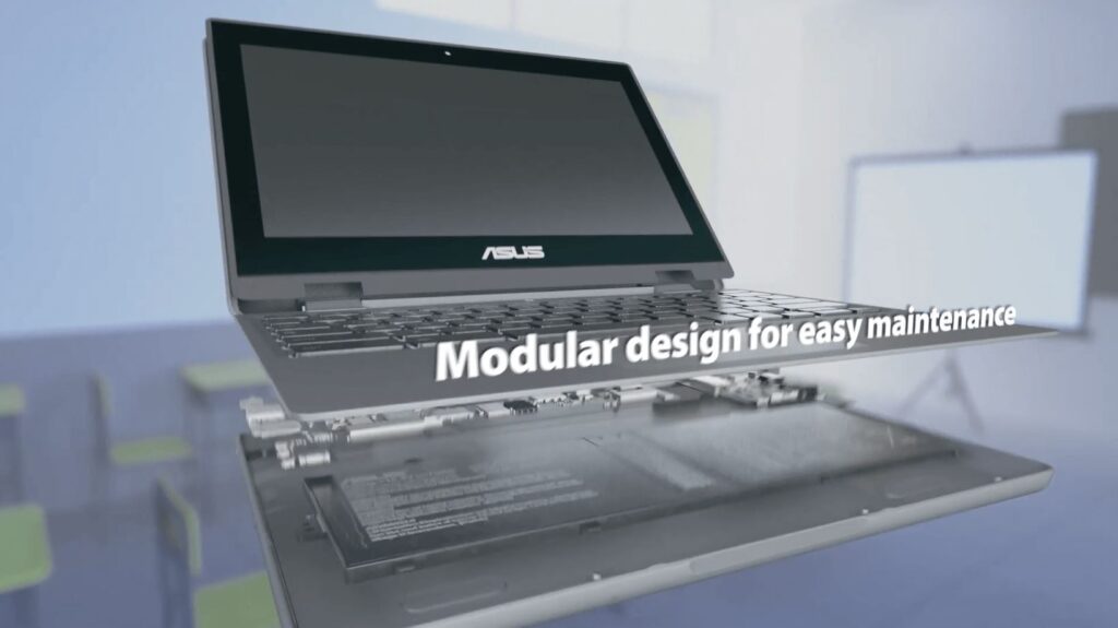 ASUS ChromeBook CR1 (CR1100) series modularity