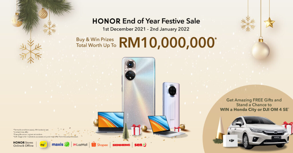 HONOR End of Year Festive Sale cover