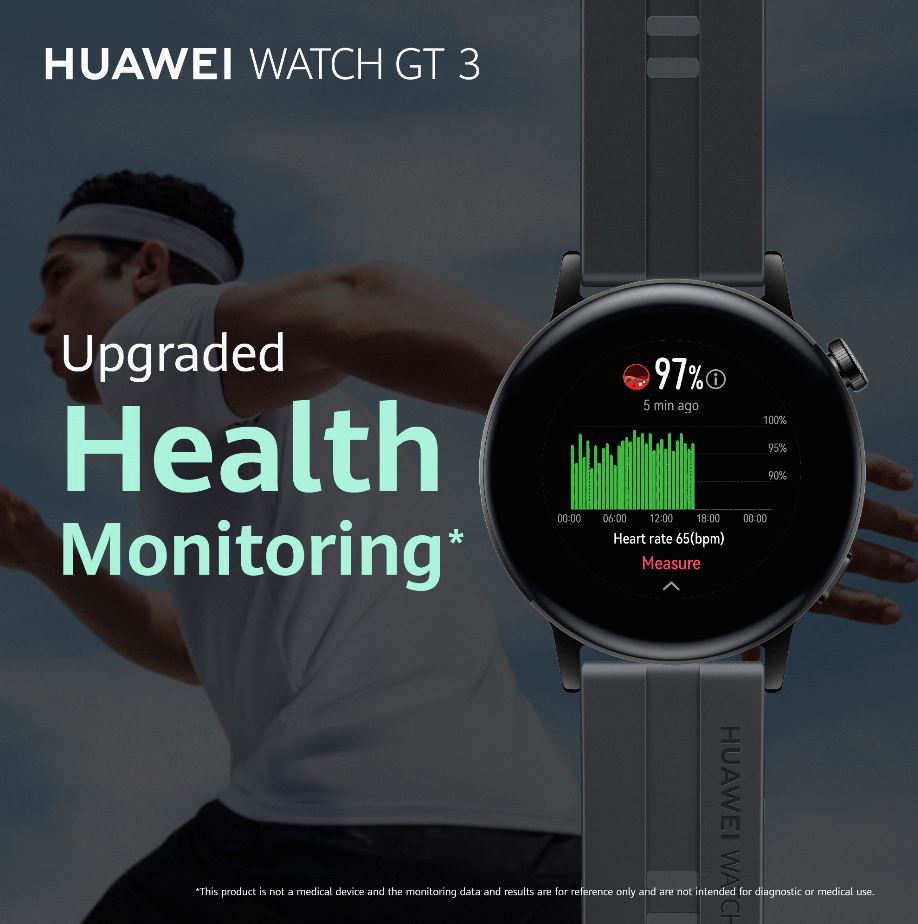 HUAWEI Watch GT 3 - Full fitness and activity tracking