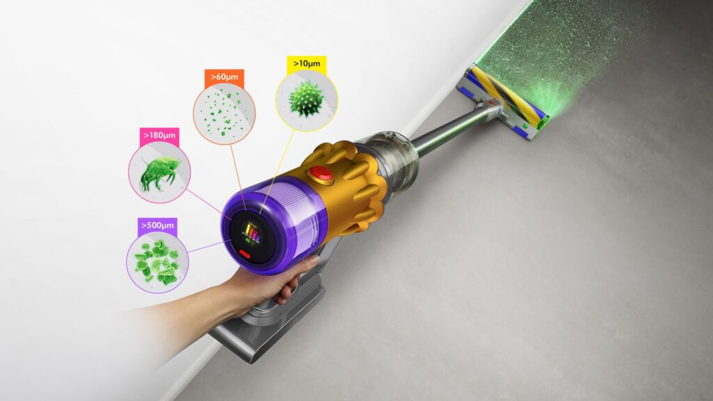 Dyson V12 Detect Slim Effective Spring Cleaning Feature