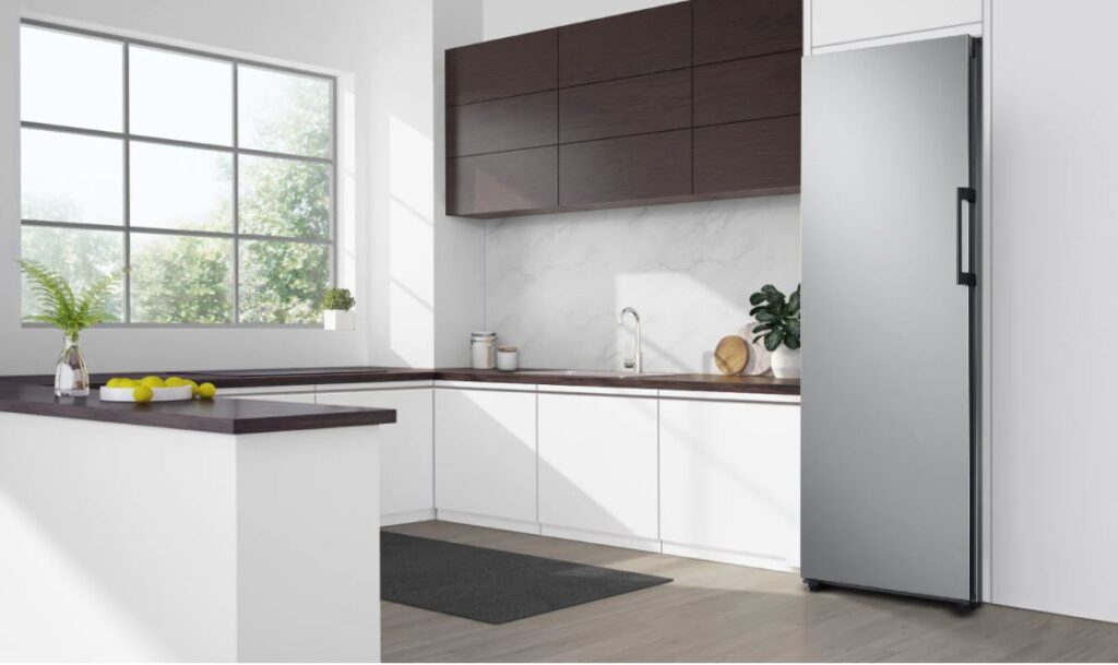 Samsung Bespoke Refrigerators kitchen counter