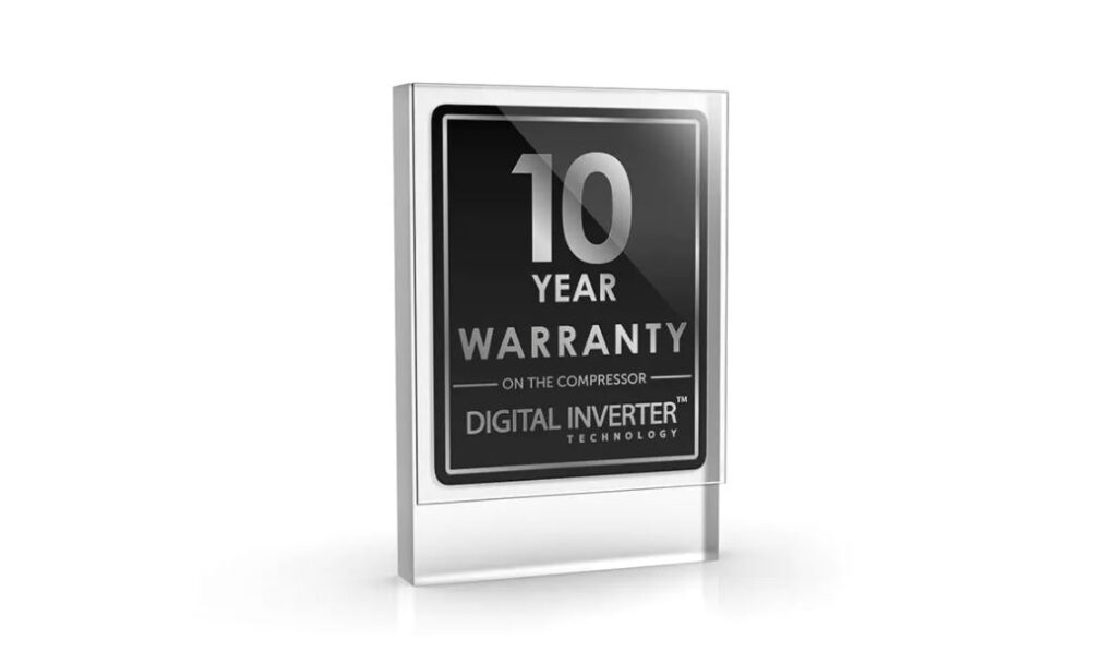 Samsung Bespoke Refrigerators 10 year inverter warranty