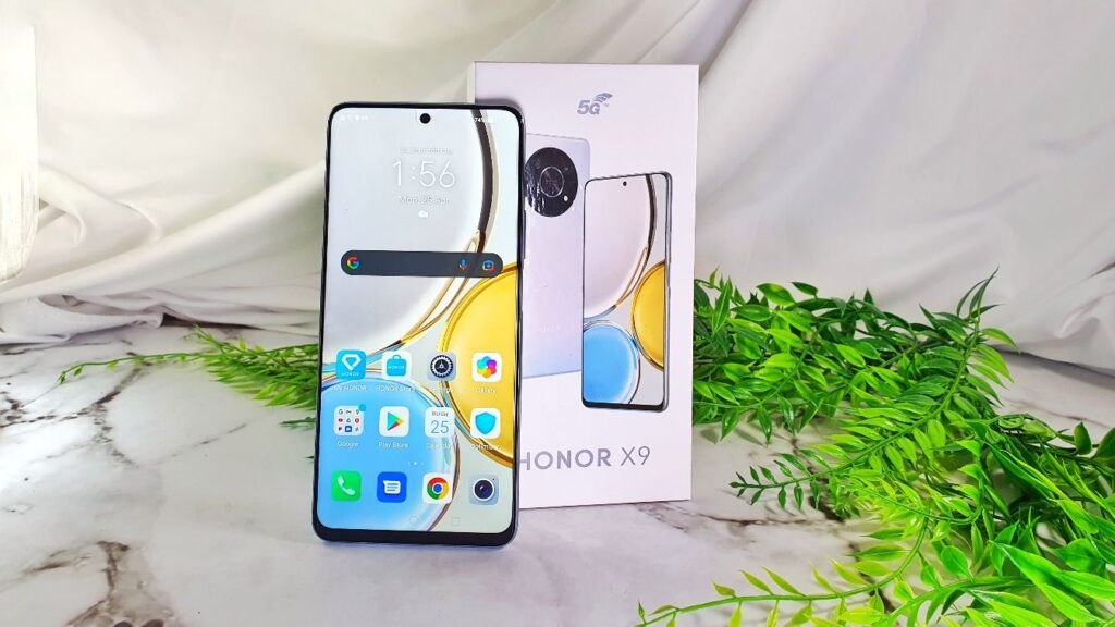 HONOR X9 5G review box cover