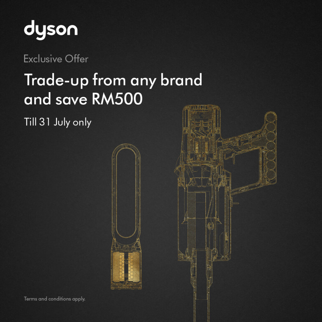 dyson trade-up poster