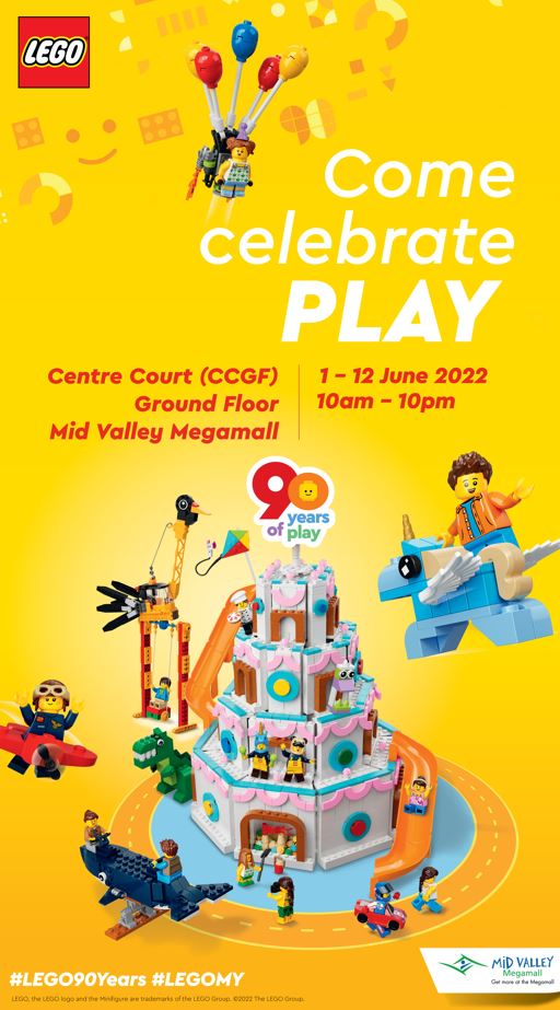 LEGO celebrates 90 years of play with special LEGO Imagination Playground roadshows and promotions galore 1