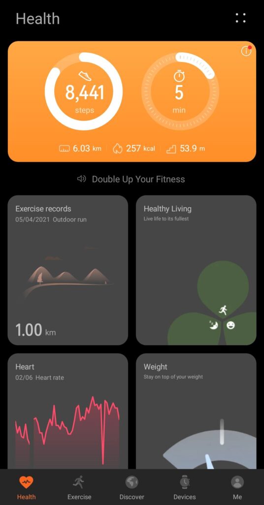Huawei Watch GT 3 Pro Titanium Review health app