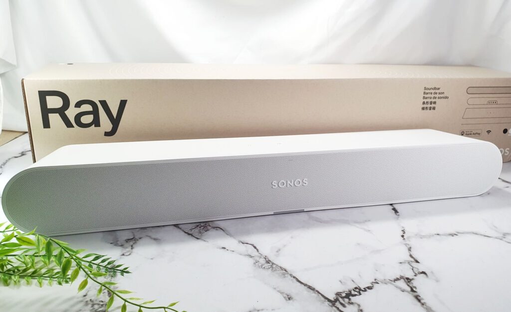 Sonos Ray Review angled