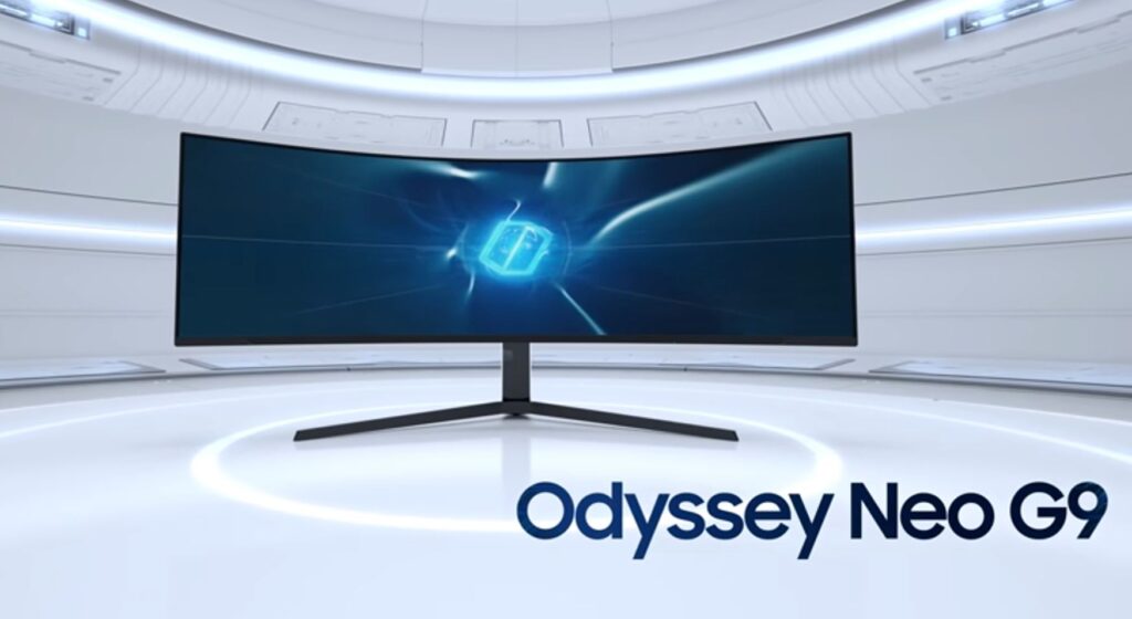 Samsung Odyssey Neo G9 front 