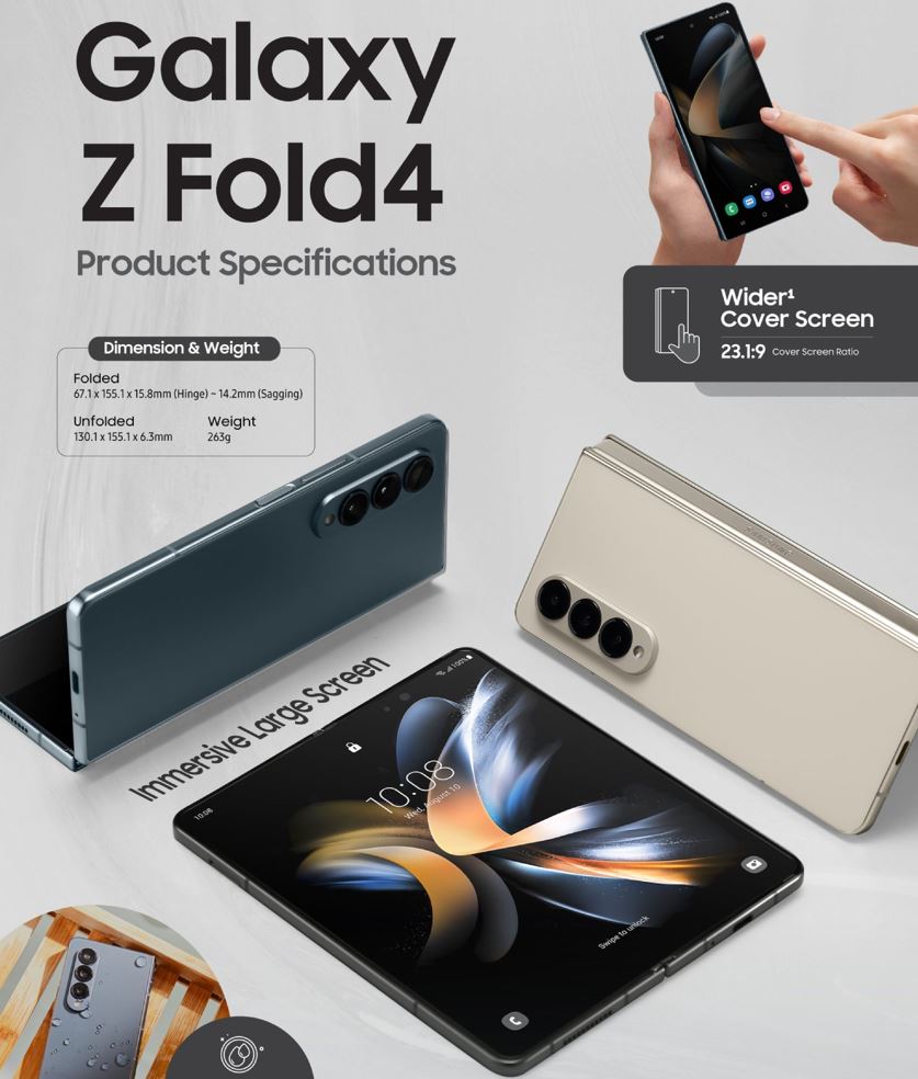 Samsung Galaxy Z Fold4 core 4