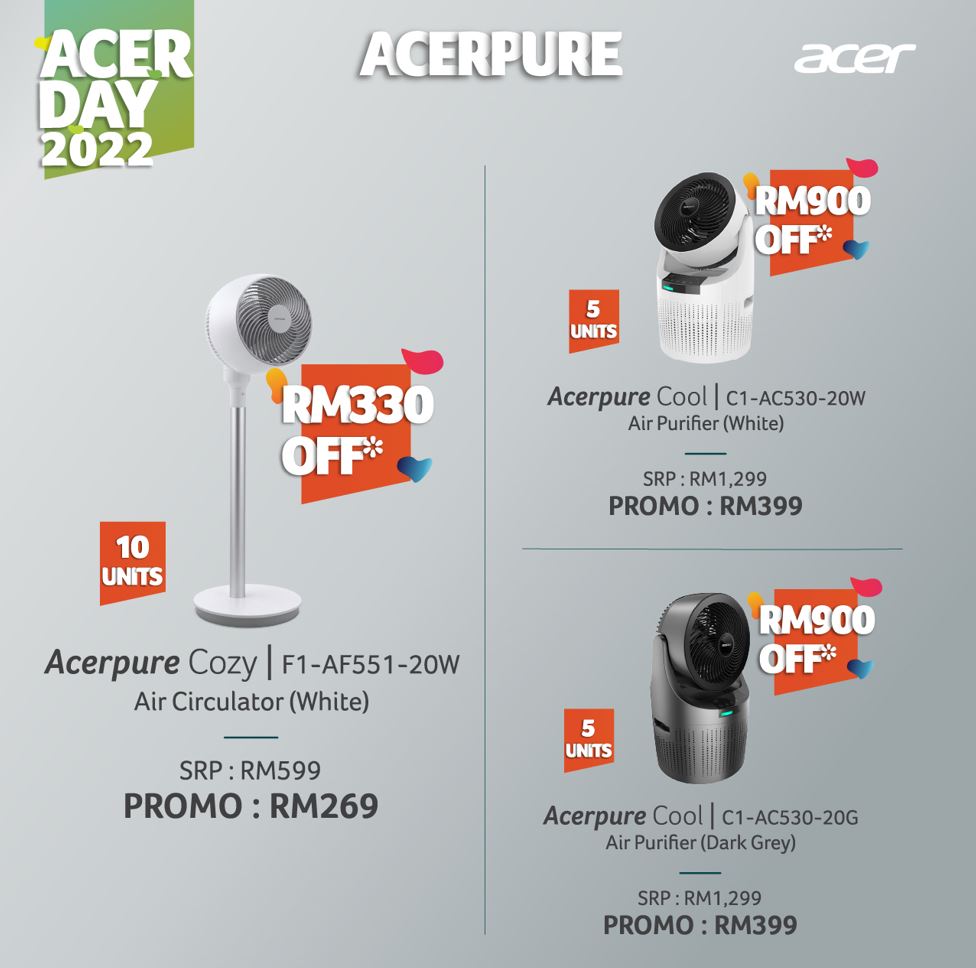 acer day 2022 flash sales acerpure