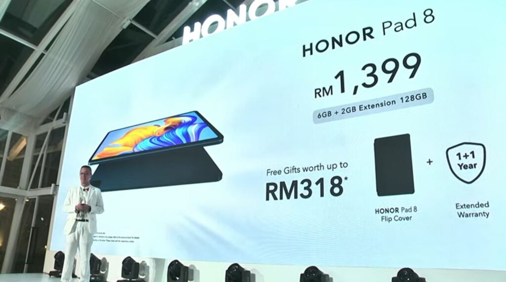 honor pad 8 price