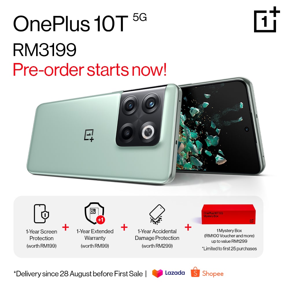 oneplus 10T 5G preorder