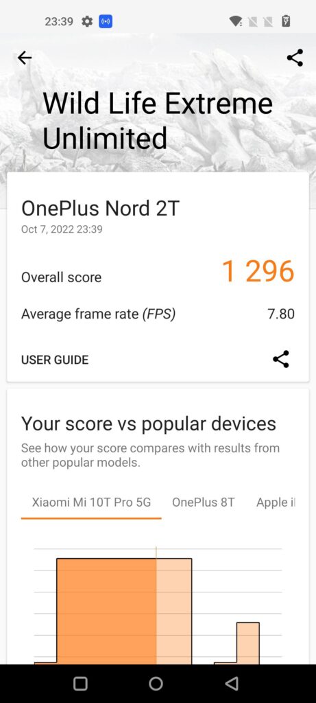 OnePlus Nord 2T 5G Review 3dmark