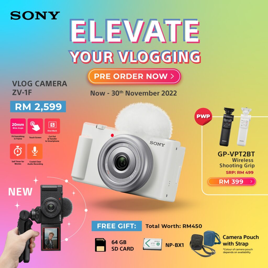 Sony ZV-1F camera price