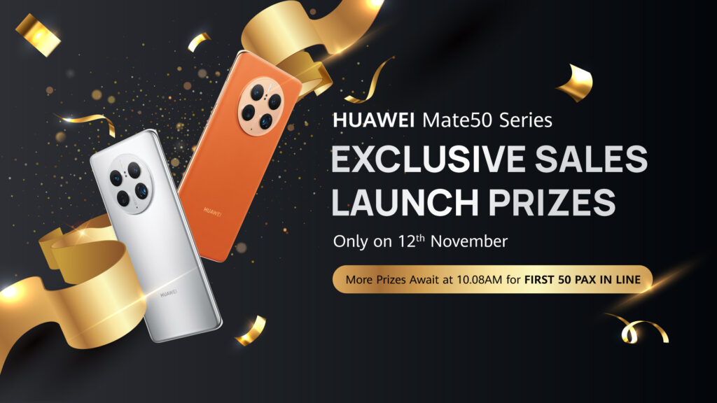 Huawei Mate50 series preorder free gifts