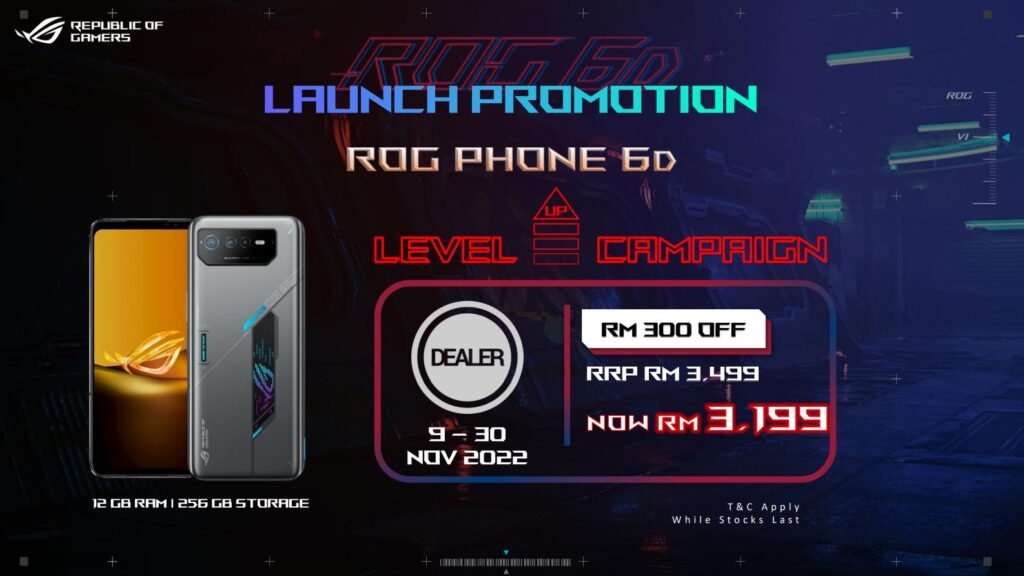ROG Phone6D promo