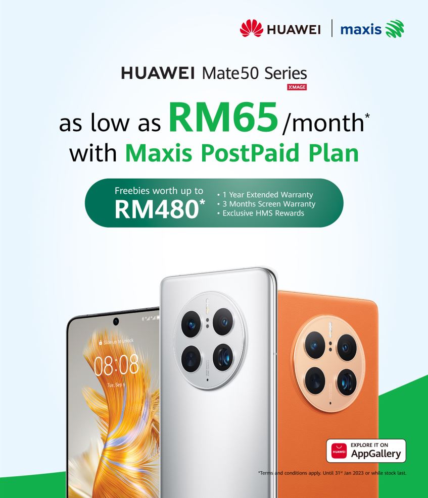 cheapest Mate50 deals in Malaysia maxis a11