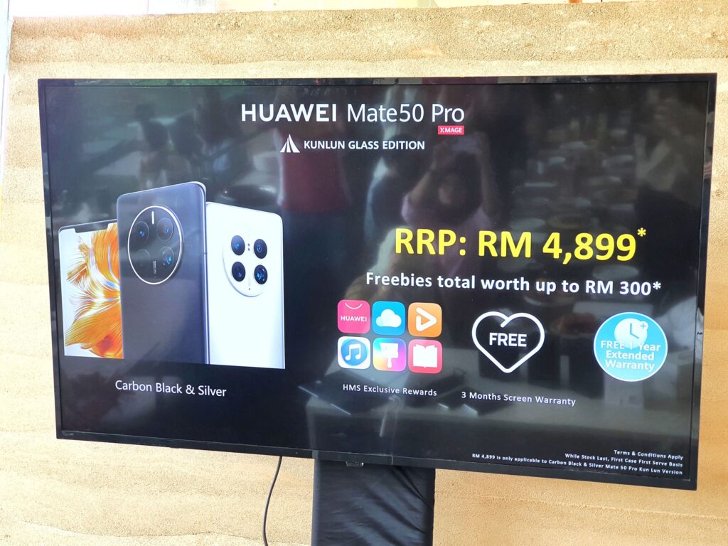 Huawei Mate50 Pro Kunlun Carbon Black price