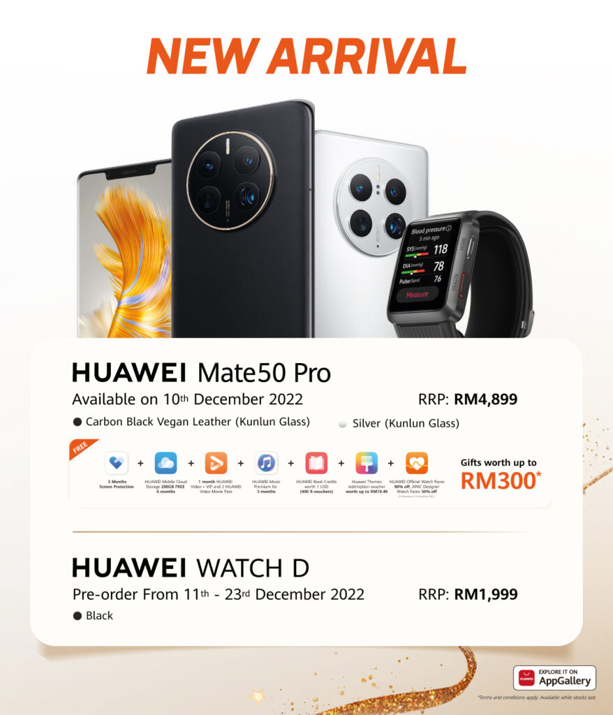 Huawei Mate50 Pro Kunlun Carbon Black launch